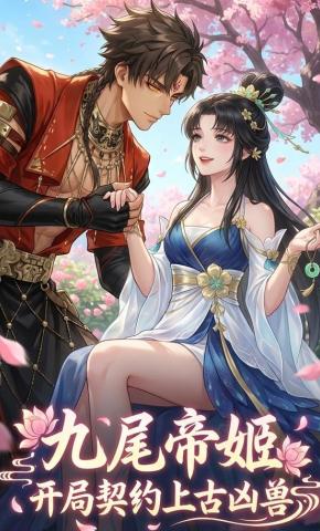 短剧《九尾帝姬：开局契约上古凶兽》海报