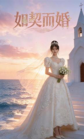 短剧《如契而婚》海报