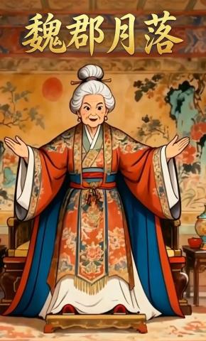 短剧《魏郡月落》海报