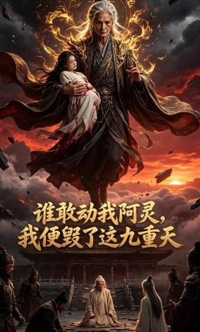 短剧《谁敢动我阿灵，我便毁了这九重天！》海报