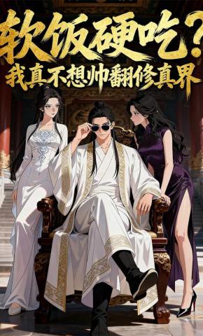 短剧《软饭硬吃？我真不想帅翻修真界》海报