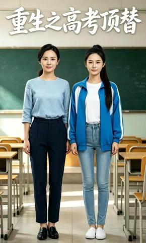 短剧《重生之高考顶替》海报