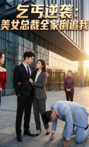 短剧《乞丐逆袭：美女总裁全家倒追我》海报