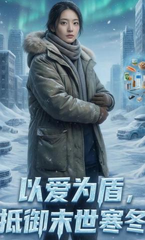 短剧《以爱为盾，抵御末世寒冬》海报