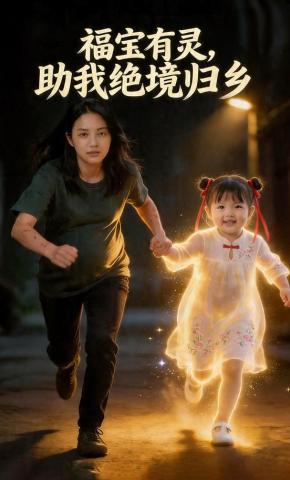 短剧《福宝有灵，助我绝境归乡》海报