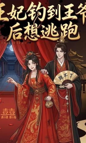 短剧《王妃钓到王爷后想逃跑》海报