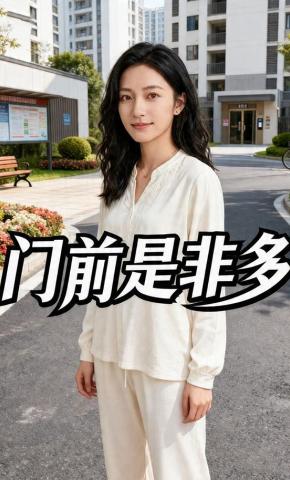 短剧《门前是非多》海报