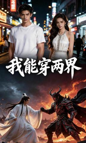 短剧《我能穿两界》海报