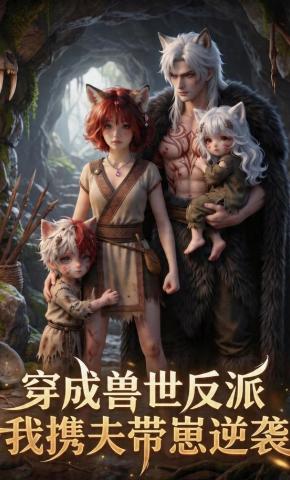 短剧《穿成兽世反派我携夫带崽逆袭》海报