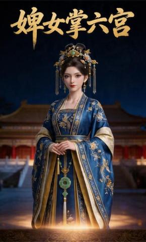 短剧《婢女掌六宫》海报