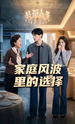 短剧《家庭风波里的选择》海报