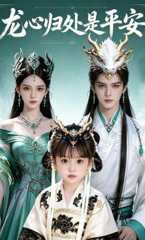 短剧《龙心归处是平安》海报