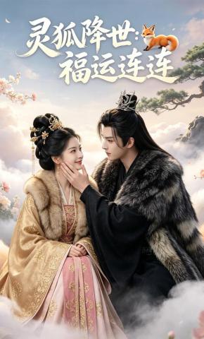 短剧《灵狐降世：福运连连》海报