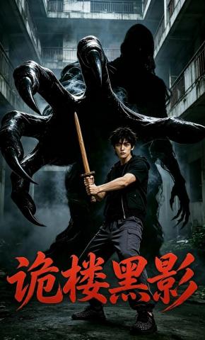 短剧《诡楼黑影》海报
