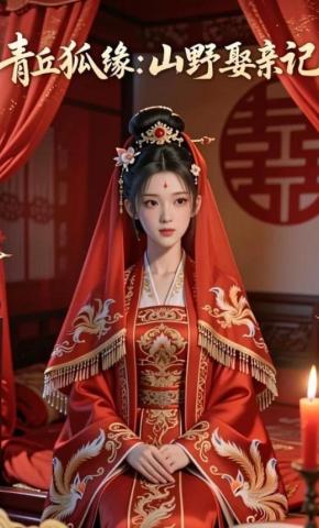 短剧《青丘狐缘：山野娶亲记》海报