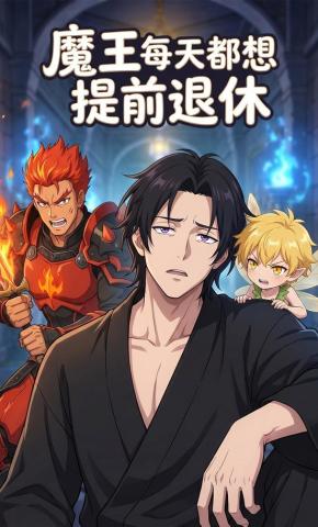 短剧《魔王每天都想提前退休》海报