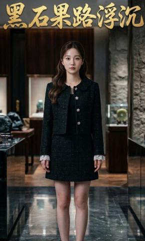 短剧《黑石果路浮沉》海报