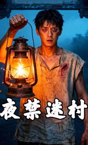 短剧《夜禁迷村》海报