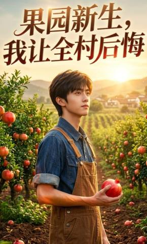 短剧《果园新生，我让全村后悔》海报