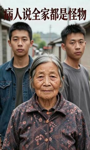 短剧《病人说全家都是怪物》海报