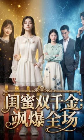 短剧《闺蜜双千金：飒爆全场》海报