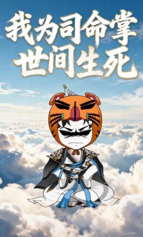 短剧《我为司命，掌世间生死》海报