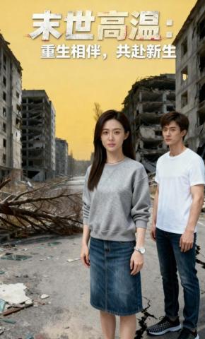 短剧《末世高温：重生相伴，共赴新生》海报