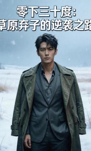 短剧《零下三十度：草原弃子的逆袭之路》海报