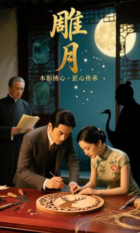 短剧《雕月1》海报