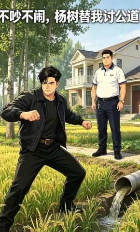 短剧《不吵不闹，杨树替我讨公道》海报