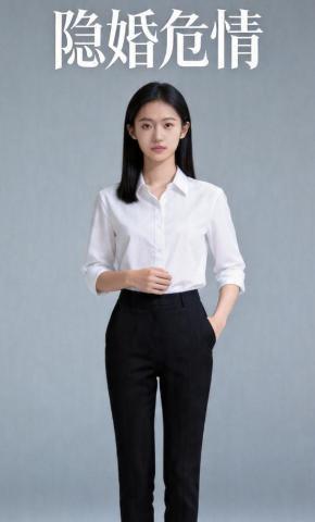 短剧《隐婚危情》海报