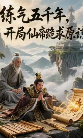 短剧《炼气五千年：开局仙帝跪求原谅》海报