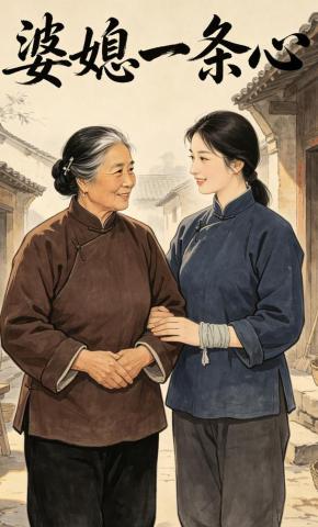 短剧《婆媳一条心》海报