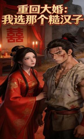 短剧《重回大婚：我选那个糙汉子》海报