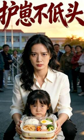 短剧《护崽不低头》海报