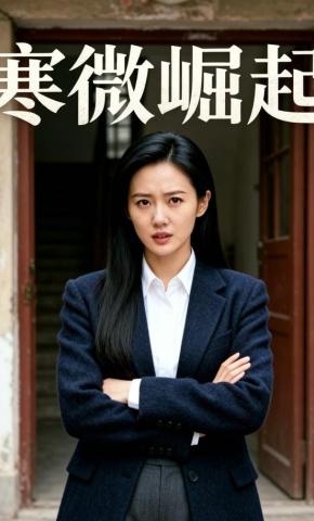 短剧《寒微崛起》海报