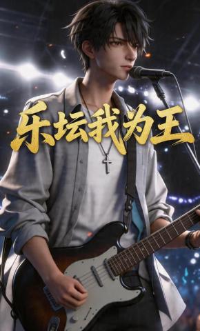 短剧《乐坛我为王》海报
