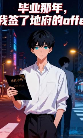 短剧《毕业那年，我签了地府的offe》海报