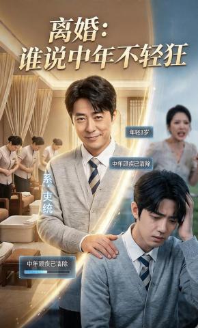 短剧《离婚：谁说中年不轻狂》海报