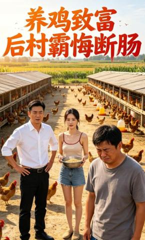 短剧《养鸡致富后村霸悔断肠》海报