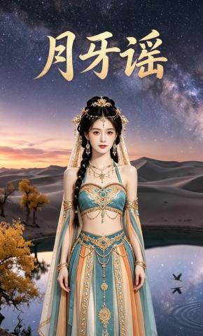 短剧《月牙谣》海报