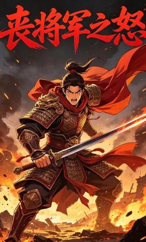 短剧《丧将军之怒》海报