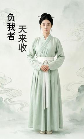 短剧《负我者，天来收》海报