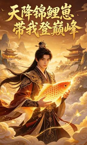 短剧《天降锦鲤崽带我登巅峰》海报