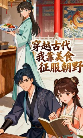 短剧《穿越古代我靠美食征服朝野》海报