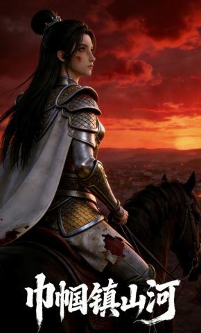 短剧《巾帼镇山河》海报