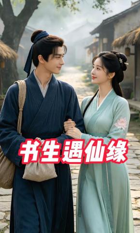 短剧《书生遇仙缘》海报