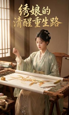 短剧《绣娘的清醒重生路》海报