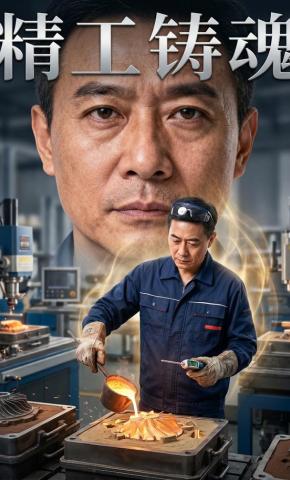 短剧《精工铸魂》海报