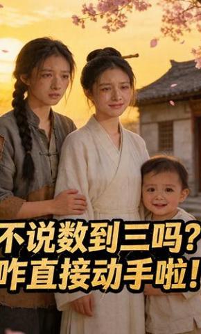 短剧《不说数到三吗？咋直接动手啦！》海报